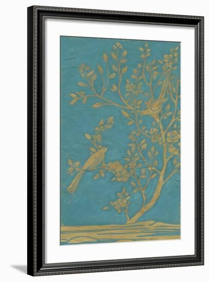 Topaz Chinoiserie I-June Vess-Framed Art Print