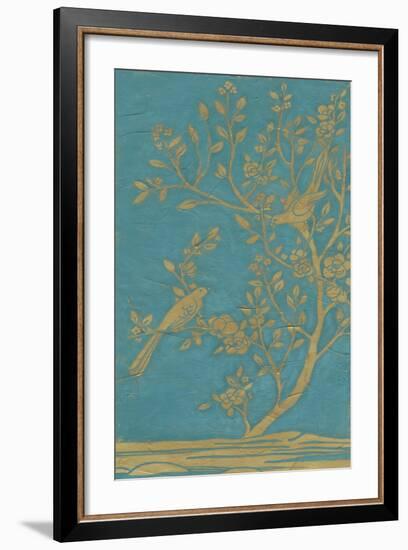 Topaz Chinoiserie I-June Vess-Framed Art Print