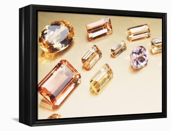 Topaz Gemstones-Lawrence Lawry-Framed Premier Image Canvas