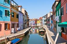 Burano's Colored Houses-topdeq-Photographic Print