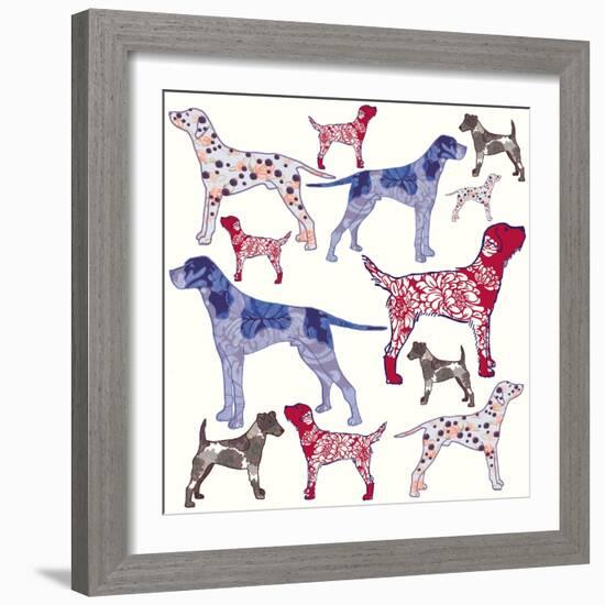 Topdogs, 2005-Sarah Hough-Framed Giclee Print