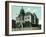 Topeka, Kansas - Exterior View of Rock Island Depot-Lantern Press-Framed Art Print