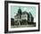 Topeka, Kansas - Exterior View of Rock Island Depot-Lantern Press-Framed Art Print