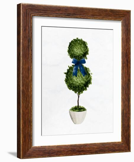 Topiaries 2-Ann Bailey-Framed Art Print