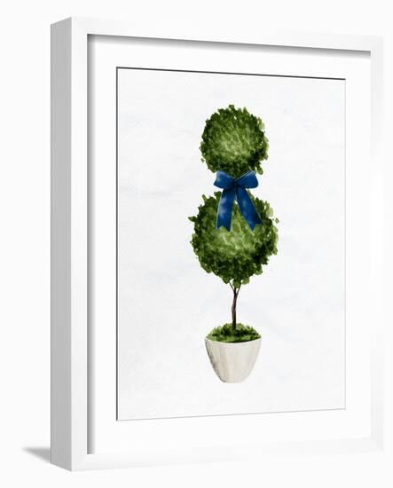 Topiaries 2-Ann Bailey-Framed Art Print