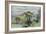 Topiary and Volvano, Guatemala-Theo Westenberger-Framed Photographic Print