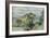 Topiary and Volvano, Guatemala-Theo Westenberger-Framed Photographic Print