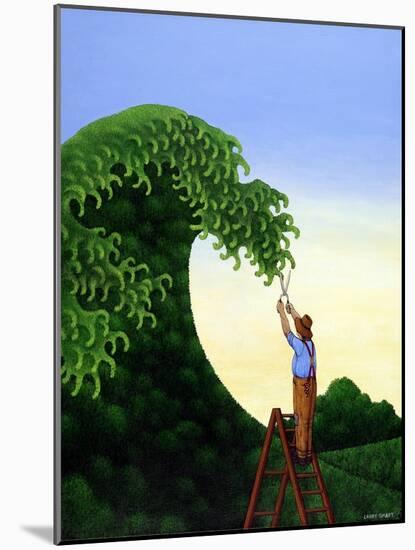 Topiary Wave-Larry Smart-Mounted Giclee Print