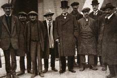 Mahatma Gandhi visiting London for 'Round Table' conferences, September 1931-Topical Press Agency-Photographic Print