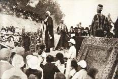 Lord Balfour speaking at the Hebrew University, Jerusalem, Palestine, 1927-Topical Press Agency-Photographic Print