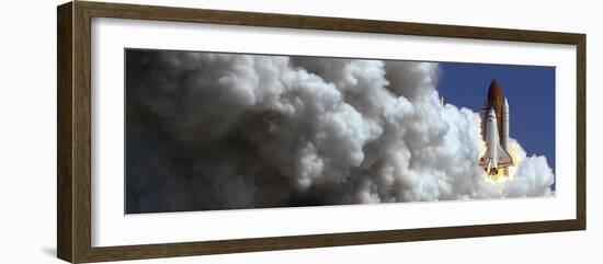 Topix Space Shuttle Discovery-Scott Audette-Framed Premium Photographic Print