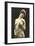 Topless Woman with Pearls-null-Framed Art Print