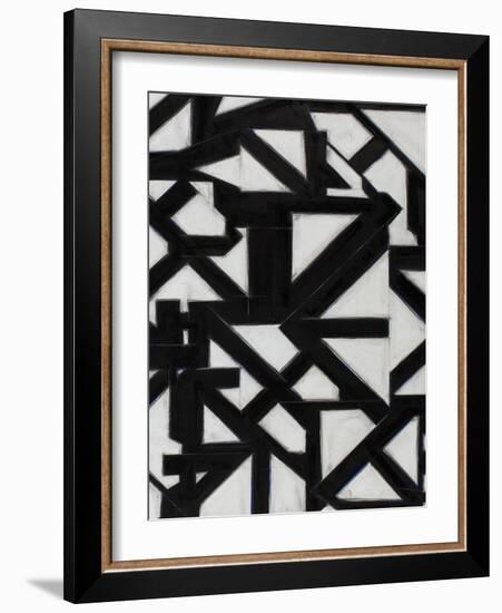 Topographic I-Rob Delamater-Framed Art Print