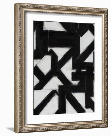 Topographic III-Rob Delamater-Framed Art Print