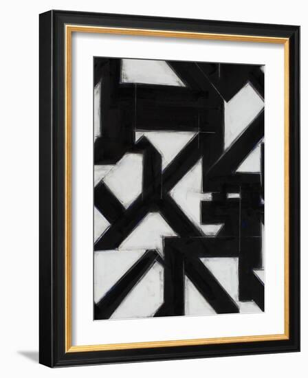 Topographic III-Rob Delamater-Framed Art Print