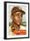 Topps Satchell Paige Baseball Card. 1953; Archives Center, NMAH-null-Framed Art Print