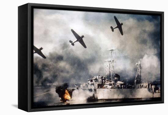 Tora Tora Tora by RichardFleischer and KinjiFukasaku, 1970 (photo)-null-Framed Stretched Canvas