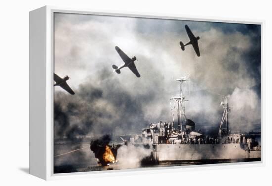 Tora Tora Tora by RichardFleischer and KinjiFukasaku, 1970 (photo)-null-Framed Stretched Canvas