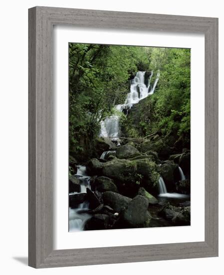 Torc Waterfall, Killarney, County Kerry, Munster, Eire (Republic of Ireland)-Roy Rainford-Framed Photographic Print