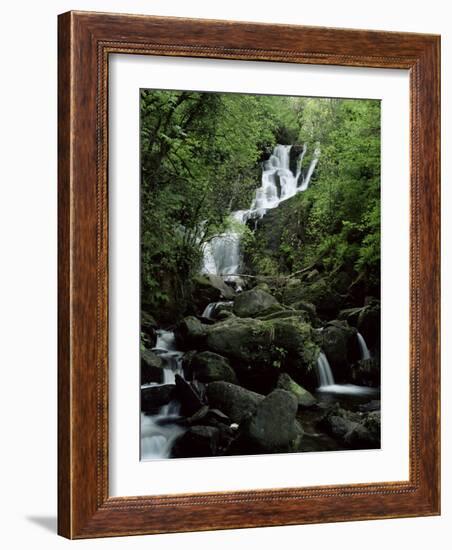 Torc Waterfall, Killarney, County Kerry, Munster, Eire (Republic of Ireland)-Roy Rainford-Framed Photographic Print