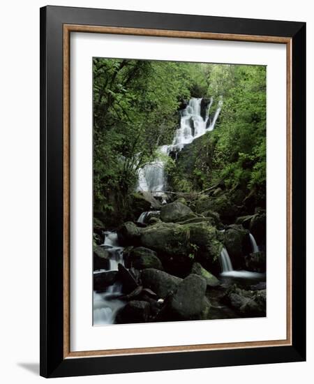 Torc Waterfall, Killarney, County Kerry, Munster, Eire (Republic of Ireland)-Roy Rainford-Framed Photographic Print