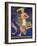 Torch Bearer at the Berlin Olympic Games, 1936-null-Framed Giclee Print