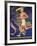 Torch Bearer at the Berlin Olympic Games, 1936-null-Framed Giclee Print