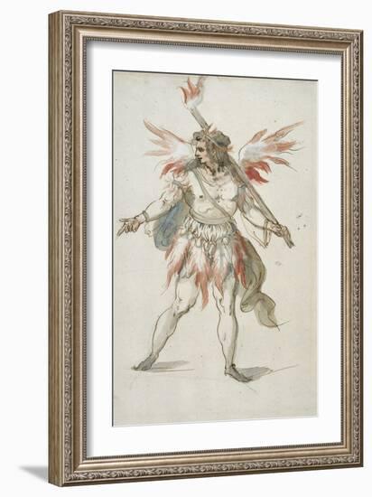 Torchbearer: a Fiery Spirit-Inigo Jones-Framed Giclee Print