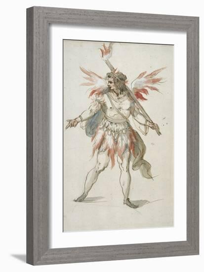 Torchbearer: a Fiery Spirit-Inigo Jones-Framed Giclee Print