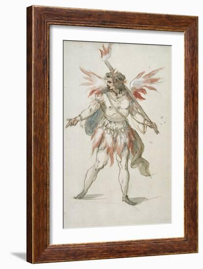 Torchbearer: a Fiery Spirit-Inigo Jones-Framed Giclee Print