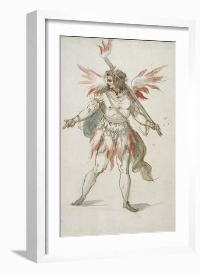 Torchbearer: a Fiery Spirit-Inigo Jones-Framed Giclee Print