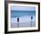 Torches on Beach, Grace Bay, Providenciales, Turks and Caicos-Demetrio Carrasco-Framed Photographic Print