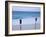 Torches on Beach, Grace Bay, Providenciales, Turks and Caicos-Demetrio Carrasco-Framed Photographic Print