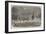 Torchlight Demonstration of Firemen at Fredericton, New Brunswick-null-Framed Giclee Print