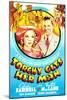 TORCHY GETS HER MAN, US poster, center left: Glenda Farrell, Barton MacLane, 1938-null-Mounted Art Print