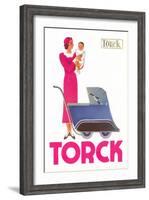 Torck Pram-null-Framed Art Print