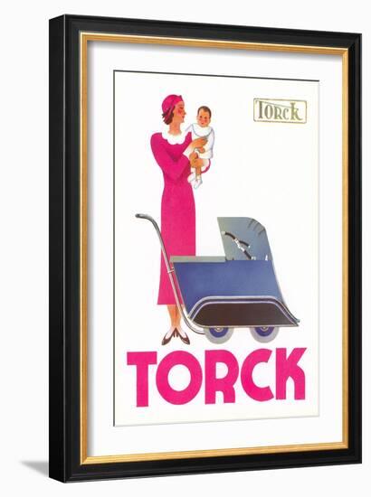 Torck Pram-null-Framed Art Print