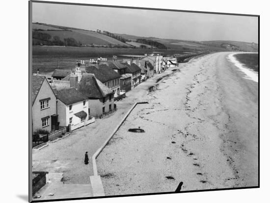 Torcross, the Little Village on Slapton Sands, South Devon, England-null-Mounted Photographic Print
