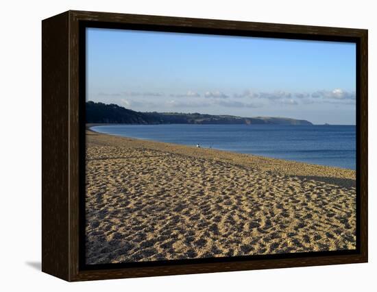 Torcross Village, Slapton Ley Sands, South Hams, Devon, England, United Kingdom, Europe-David Hughes-Framed Premier Image Canvas