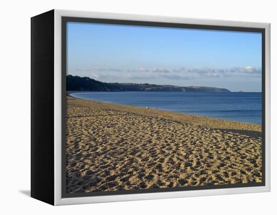 Torcross Village, Slapton Ley Sands, South Hams, Devon, England, United Kingdom, Europe-David Hughes-Framed Premier Image Canvas