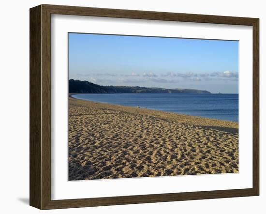 Torcross Village, Slapton Ley Sands, South Hams, Devon, England, United Kingdom, Europe-David Hughes-Framed Photographic Print