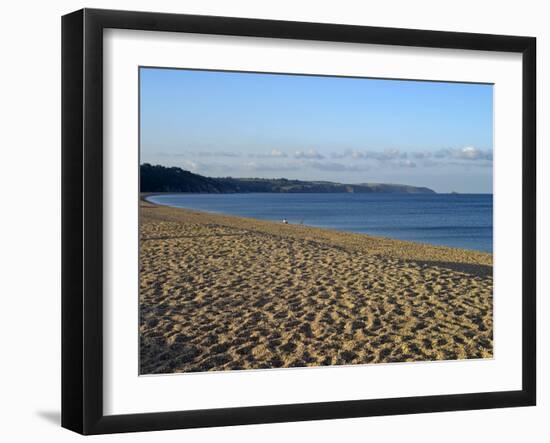 Torcross Village, Slapton Ley Sands, South Hams, Devon, England, United Kingdom, Europe-David Hughes-Framed Photographic Print