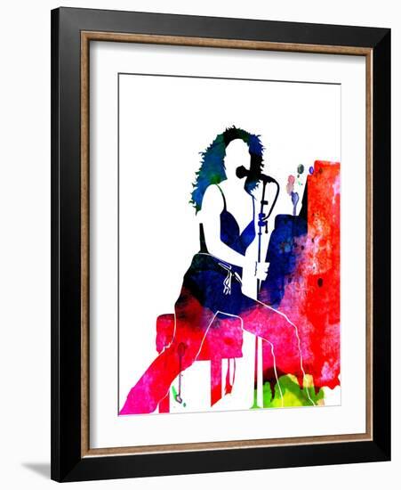 Tori Amos Watercolor-Lana Feldman-Framed Art Print