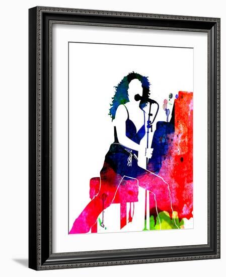 Tori Amos Watercolor-Lana Feldman-Framed Art Print