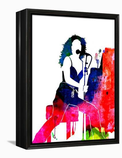 Tori Amos Watercolor-Lana Feldman-Framed Stretched Canvas