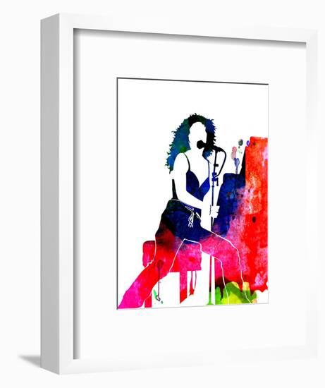 Tori Amos Watercolor-Lana Feldman-Framed Art Print