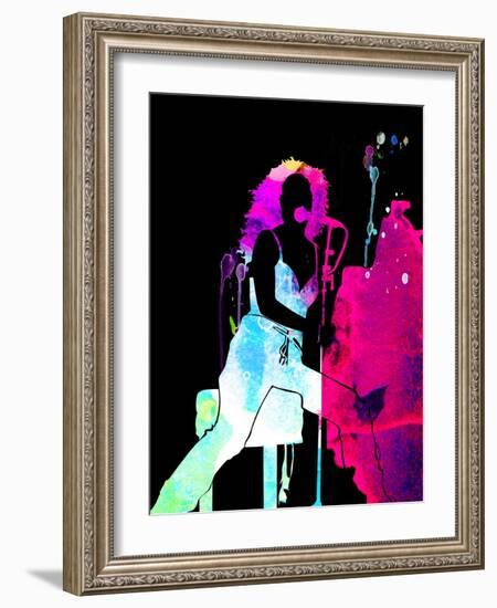 Tori Amos Watercolor-Lana Feldman-Framed Art Print