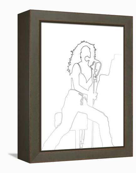 Tori Amos-Logan Huxley-Framed Stretched Canvas