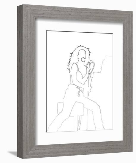 Tori Amos-Logan Huxley-Framed Art Print