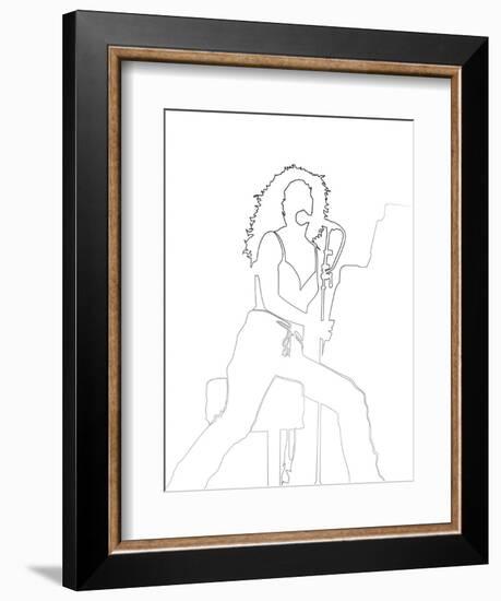 Tori Amos-Logan Huxley-Framed Art Print